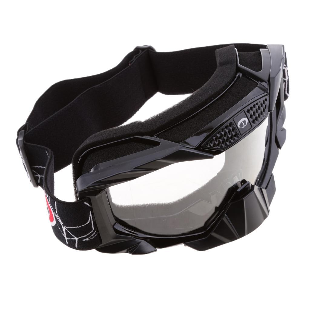 Motorcycle Windproof Anti-Fog Dustproof Goggles Clear Lens