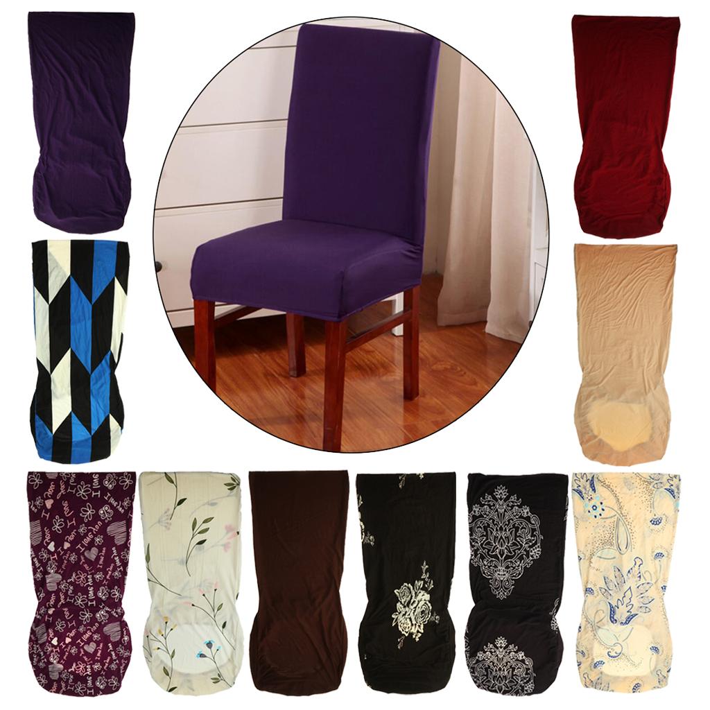 1 Pc Elastic Stretch Washable Removable Chair Seat Cover Slipcover