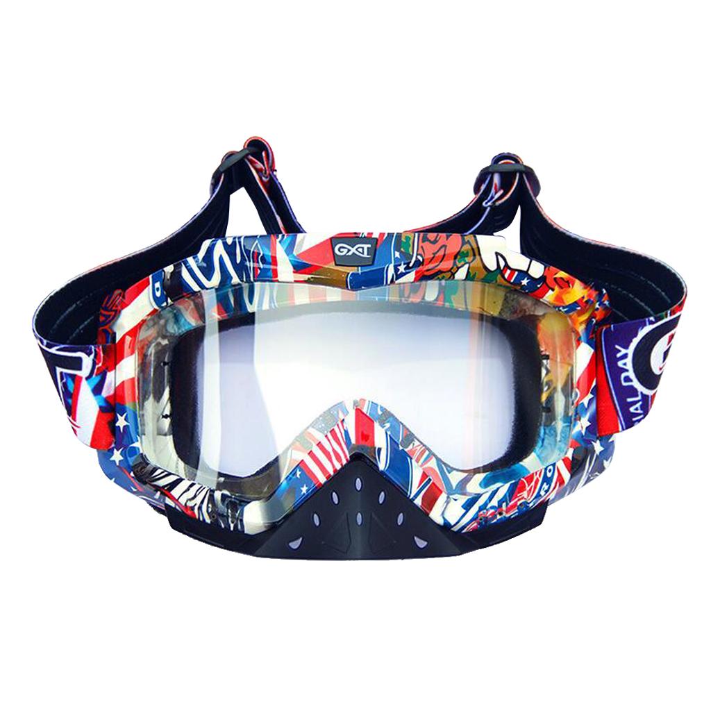 Motorcycle Windproof Anti-Fog Goggles Skiing Snowboard Glasses