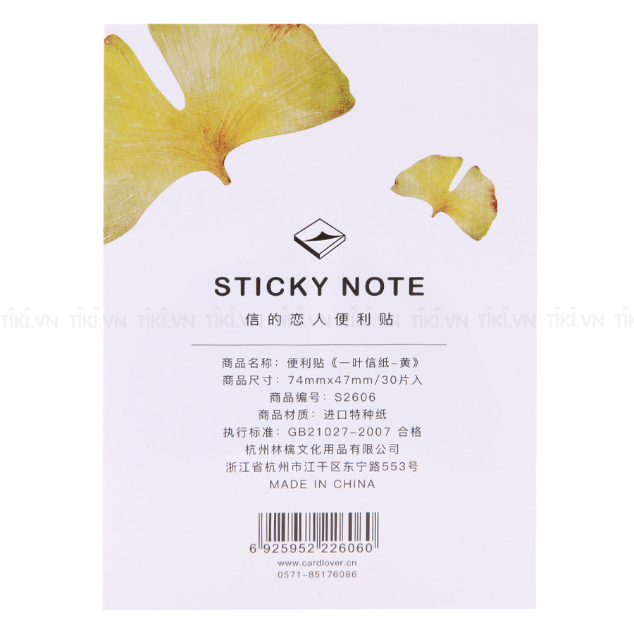 Giấy Note Ký Ức Mùa Thu