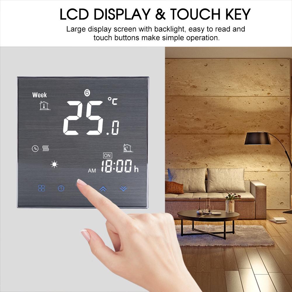 Bộ Điều Khiển Nhiệt Độ Kỹ Thuật Số Màn Hình Lcd Lớn Nút Cảm Ứng Bth-2000L-Gclw Wifi