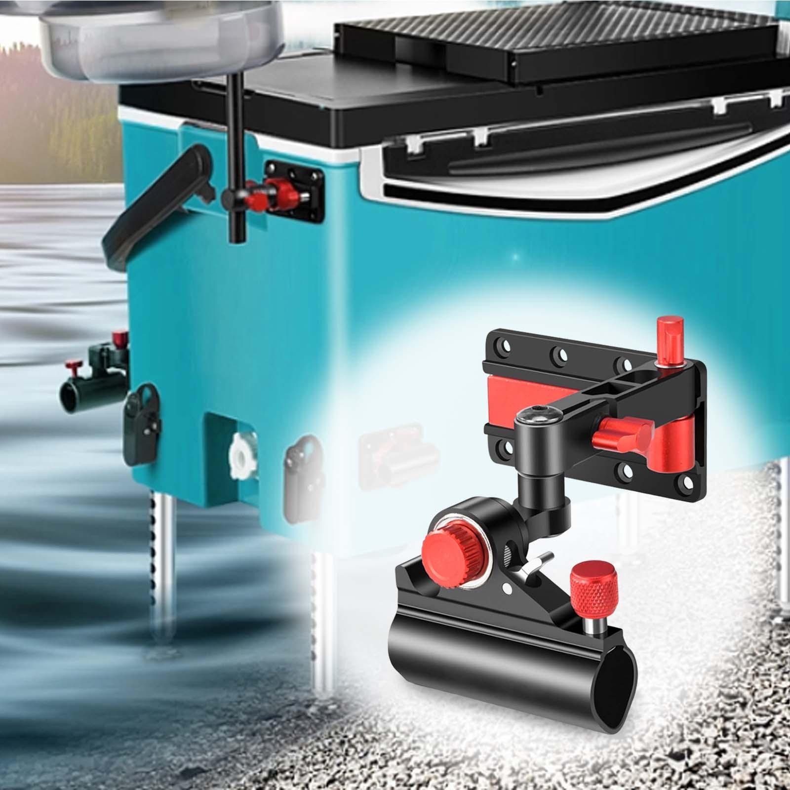 Rod Holder Easy to Use Accessories Portable Mount Adjustable for Fishing Box