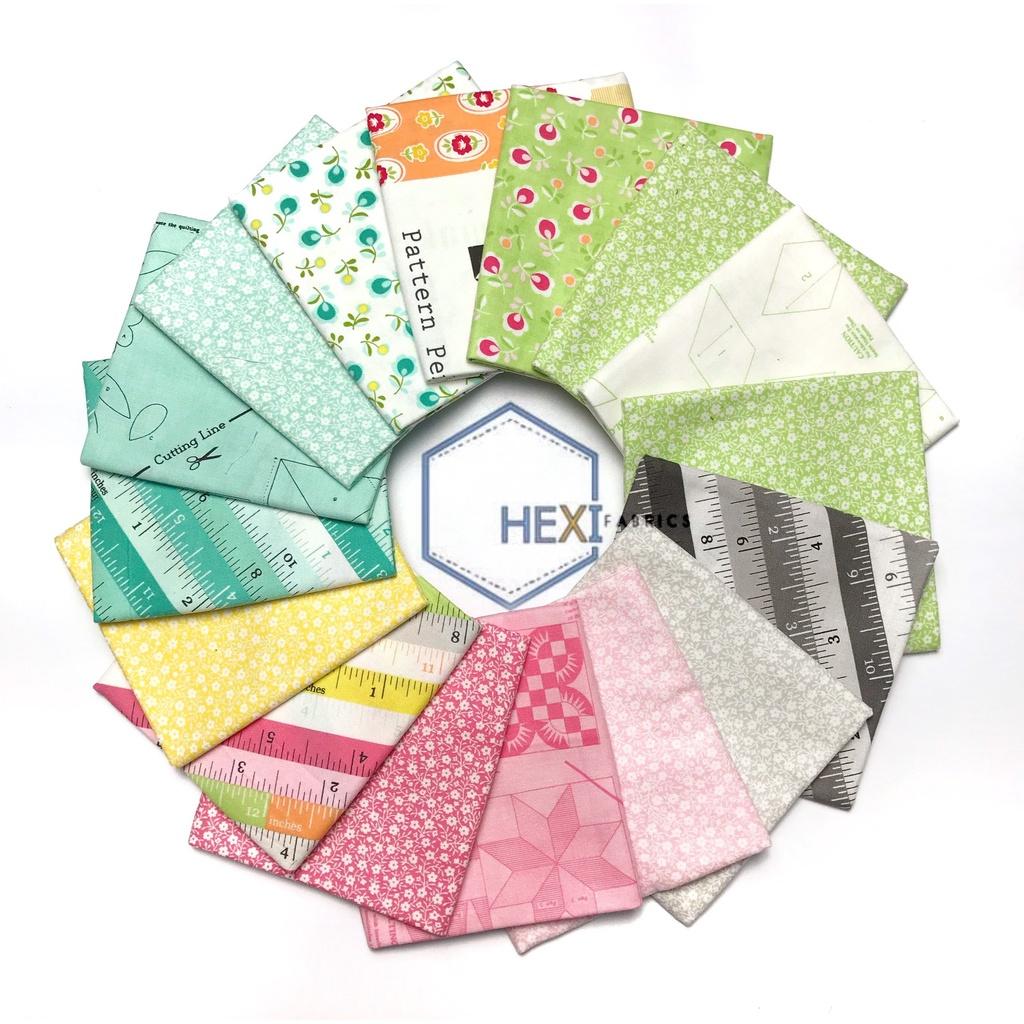 Vải Cắt Sẵn Hexi Fabrics Mã HX-5516-01 - 1 Bộ