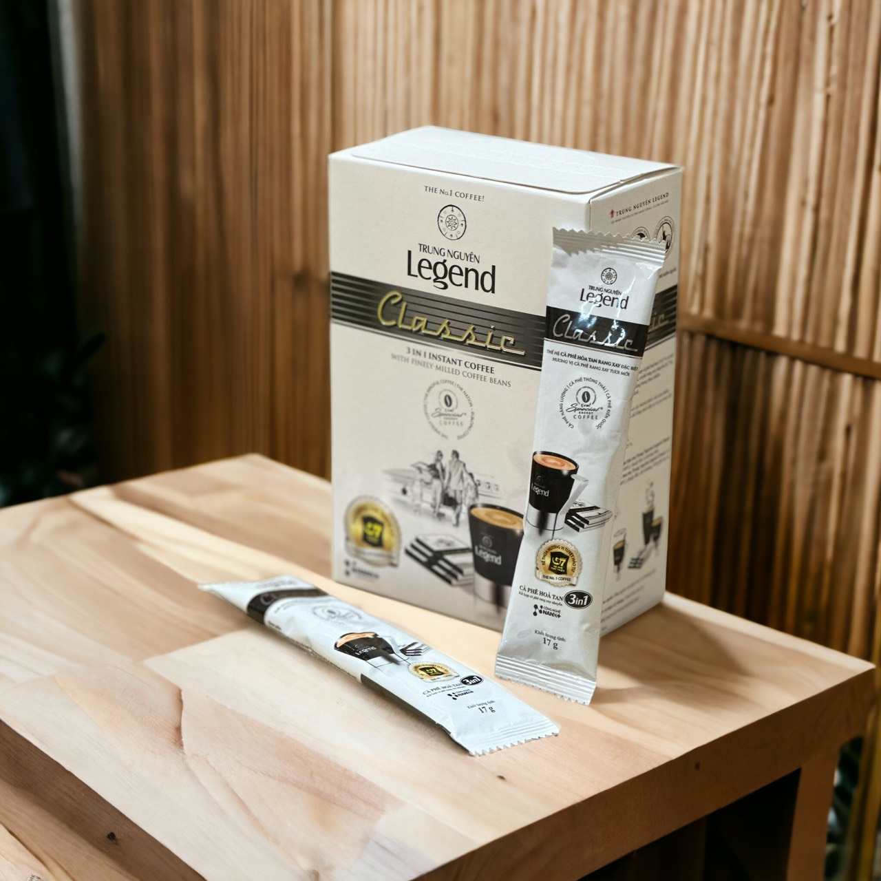 Cà phê sữa Trung Nguyên Legend Classic - Hộp 12 gói