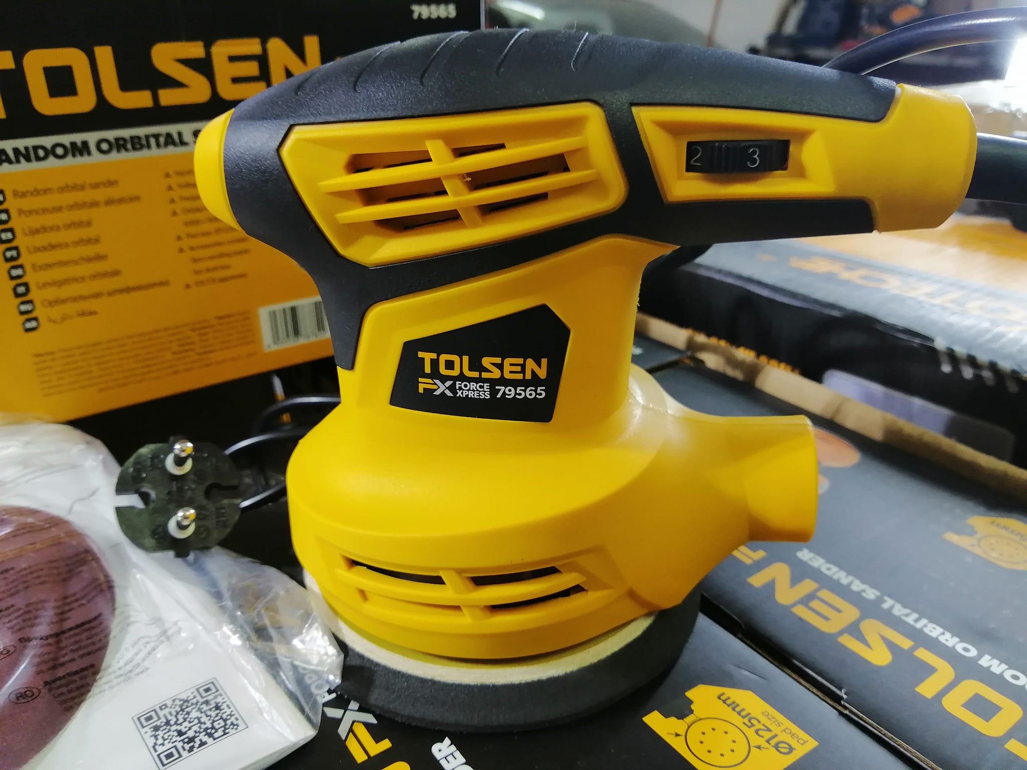 MÁY ĐÁNH BÓNG TRÒN 280W TOLSEN79565 - HÀNG CHÍNH HÃNG