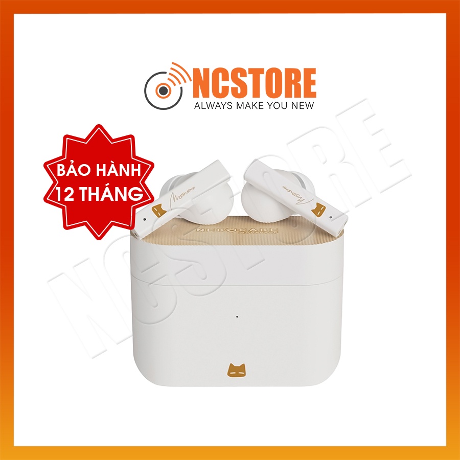 [NC] Tai nghe Moondrop Nekocake Inear TWS Hàng chính hãng | Bluetooth 5.0 | A2DP/AVRCP/HFP/HSP/SBC/AAC | Neko cake | Chống ồn chủ động