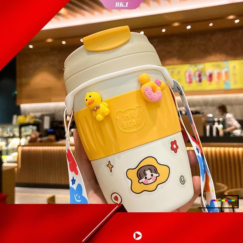 Dễ Thương Bình Đựng Nước Giữ Nhiệt Bằng Thép Không Gỉ Ku2