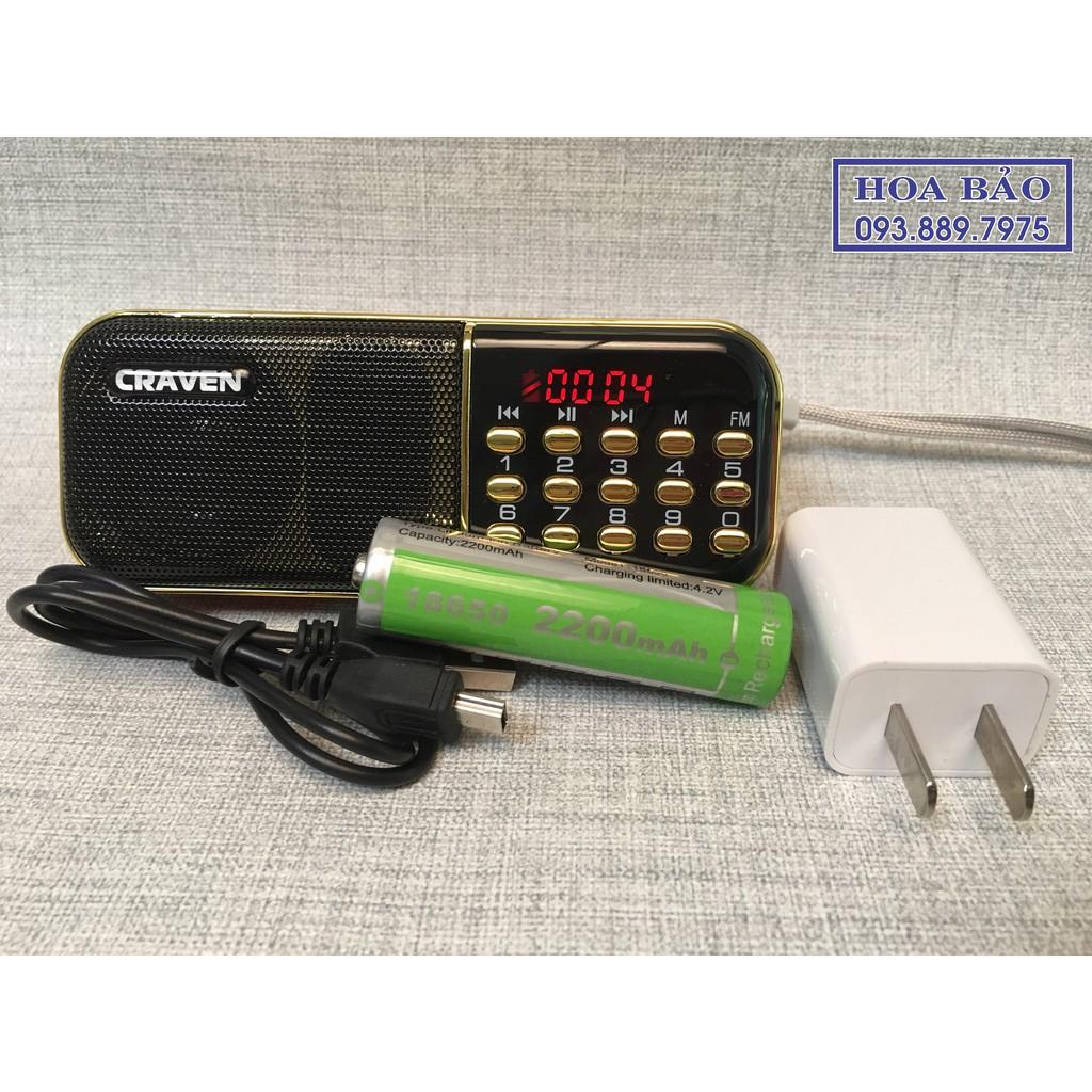 Loa Craven CR25A Nghe Thẻ Nhớ USB Đài FM