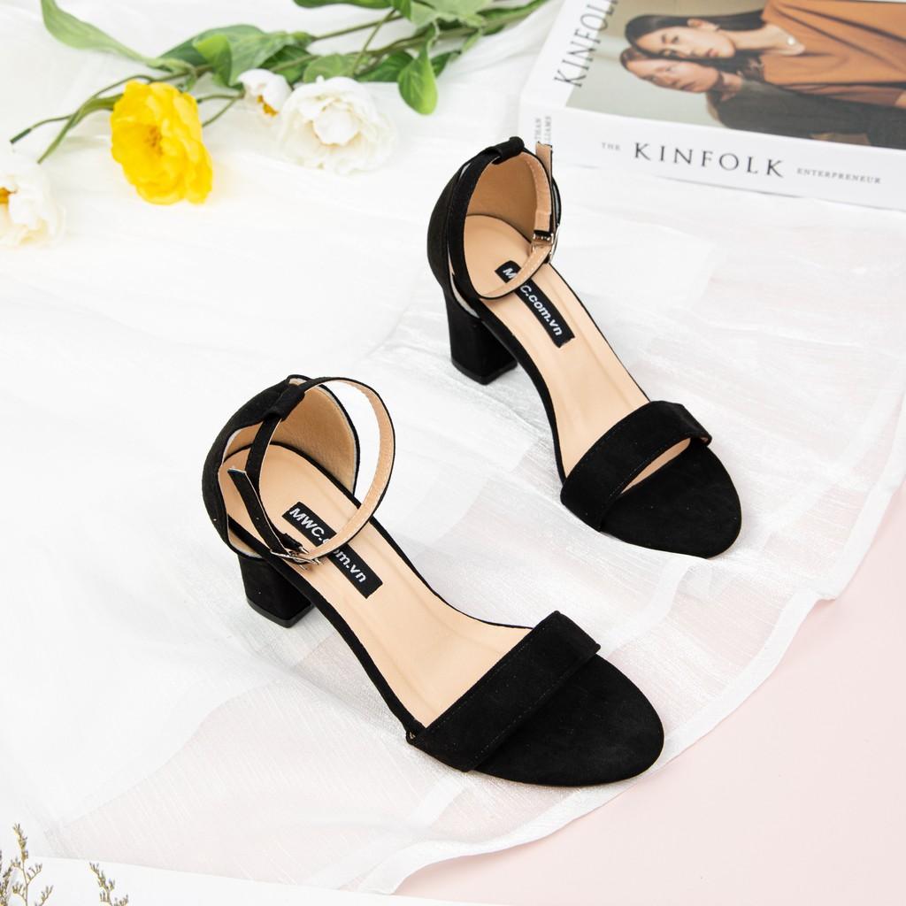 Giày cao gót nữ quai ngang MWC NUCG- 3502