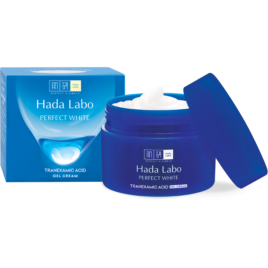 Kem dưỡng trắng dạng gel Hada Labo Perfect White Tranexamic Acid Cream 50g