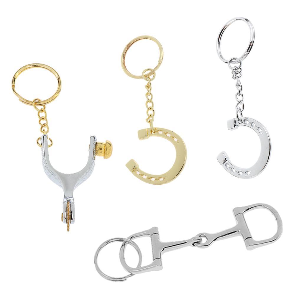8pcs Lightweight Zinc Alloy Novelty Keychain Key Ring Keys Holder Pendant