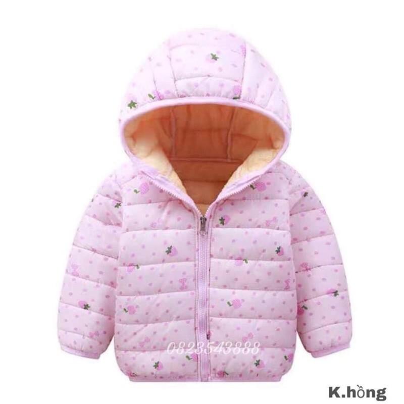 ÁO PHAO LÓT LÔNG BÉ TRAI , BÉ GÁI HÀNG QUẢNG CHÂU LOẠI 1 , , SIZE