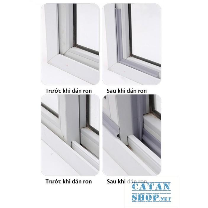 Cuộn 3m RON CHẶN KHE CỬA ĐA NĂNG CHỐNG GIÓ LÙA, NGĂN CÔN TRÙNG, GIẢM TIẾNG ỒN, KHÓI BỤI, GIỮ NHIỆT GD492-Roncua