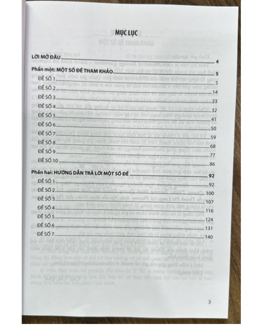 Sách Master Of Biology Questions - Hành Trình Tới Olympic Sinh Học