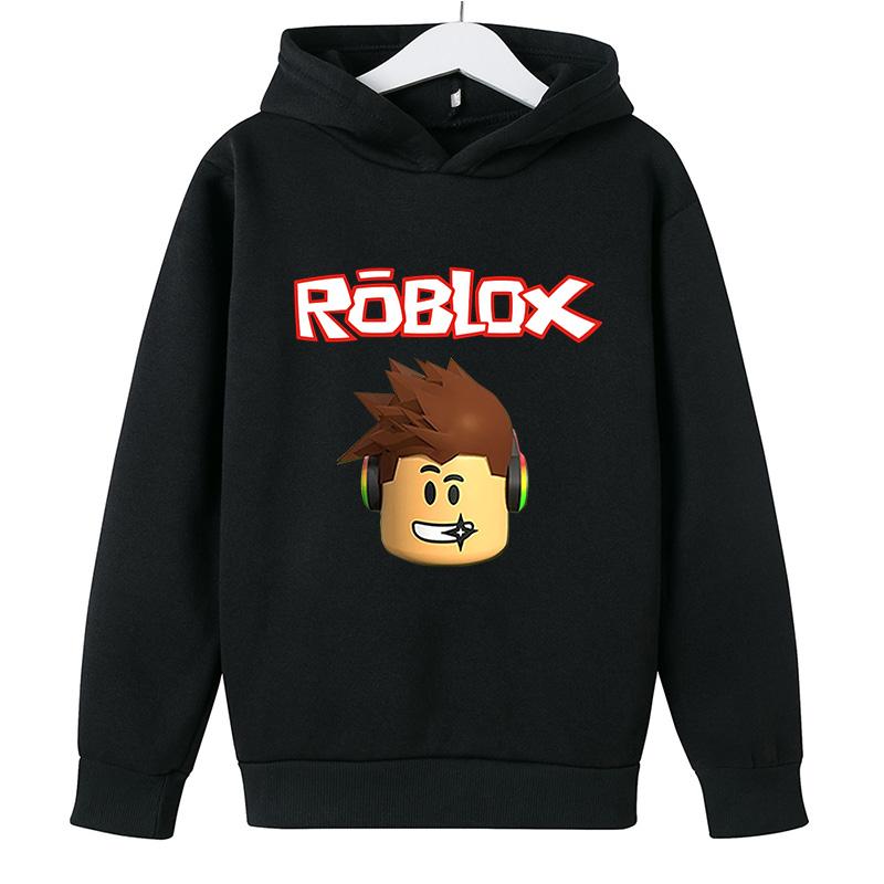 Hoạt Hình Áo Hoodie Robloxing Bé Gái Tay Dài Chạy Bộ Bé Trai Game Áo Áo Trẻ Em Quần Áo Trẻ Em Giày Thoáng Mát Phối 4 14 Năm