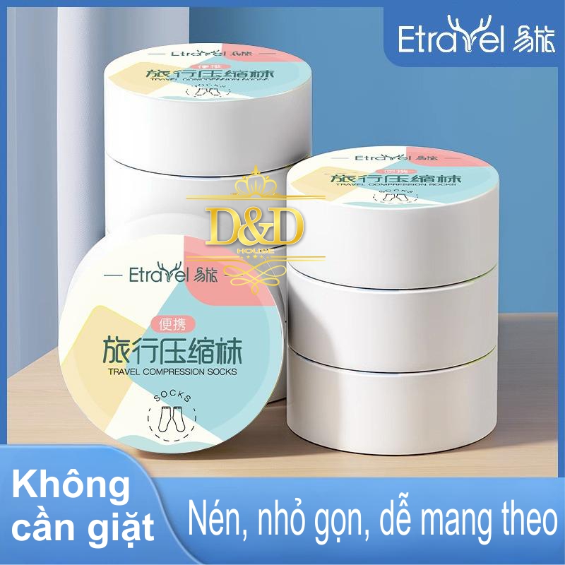 Tất nén, vớ nén du lịch dùng 1 lần tiện lợi