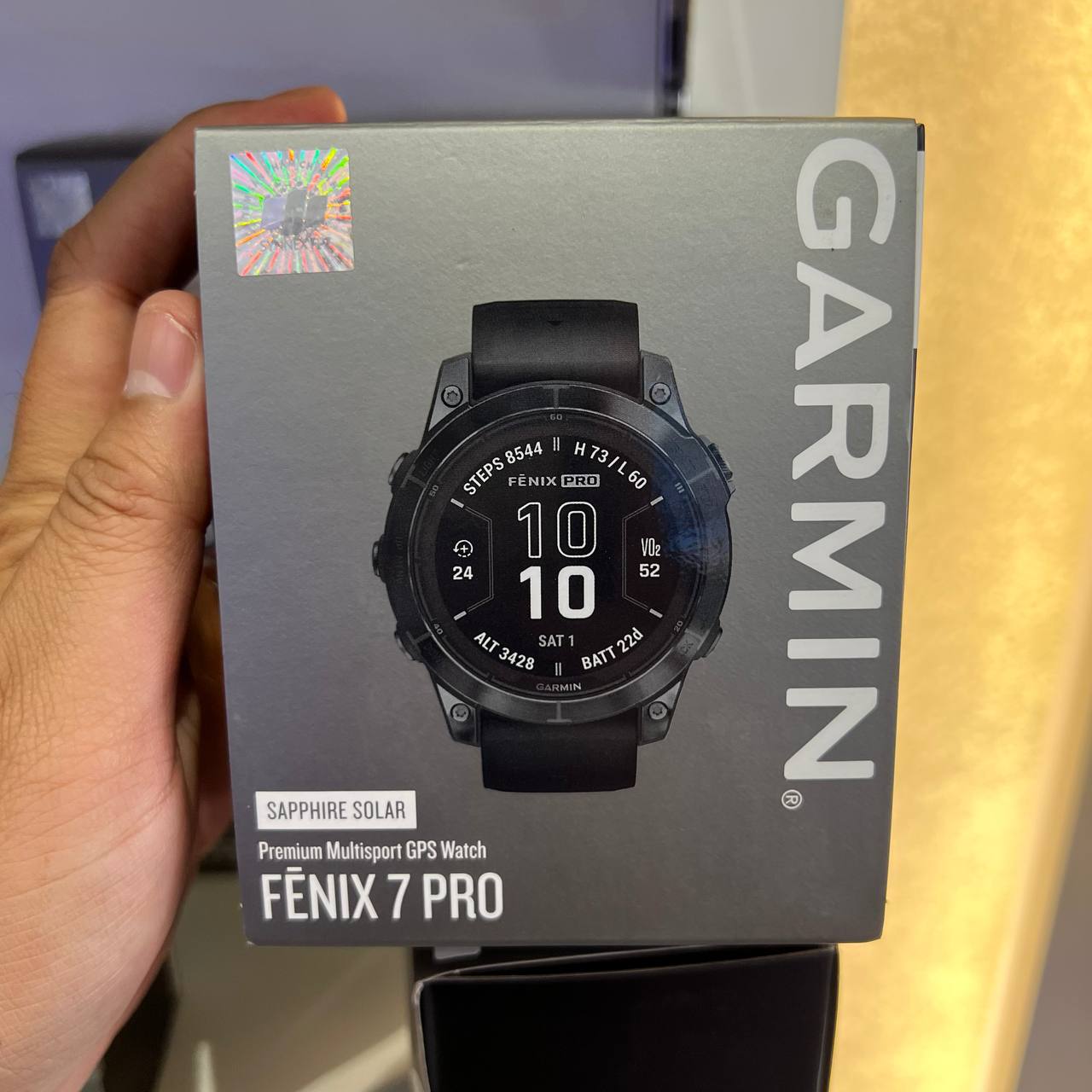 Đồng hồ Thông Minh Garmin fēnix 7 Pro Sapphire Solar (Black) - Hàng Chính Hãng