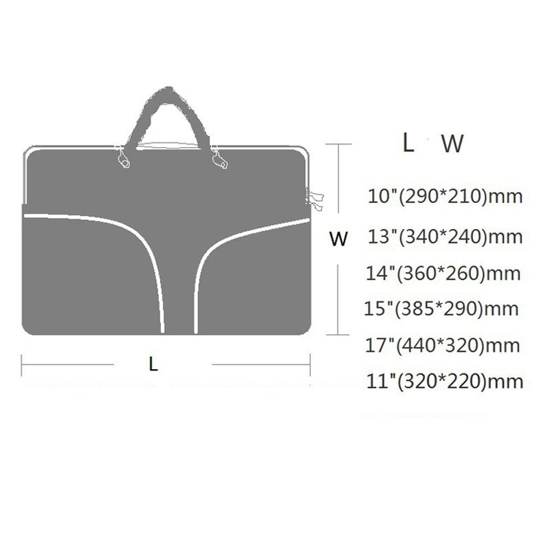 Laptop Bag Tablet PC Sleeve Notebook Computer E-Book Case Briefcase For Macbook Lenovo iPad HUAWEI XIAOMI SAMSUNG HP DELL SONY