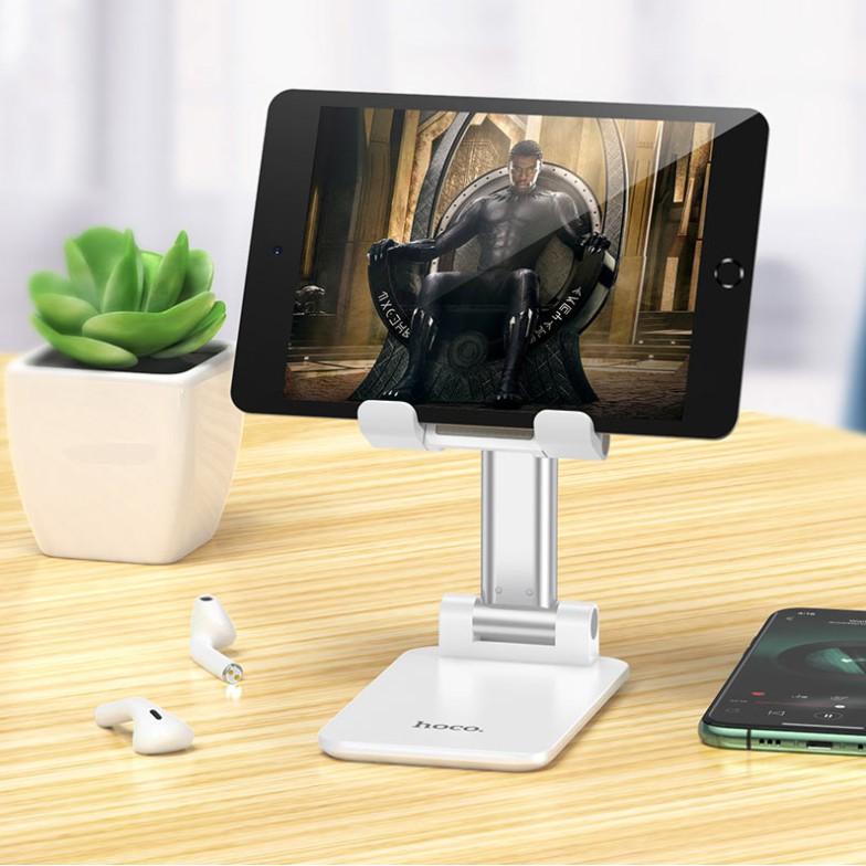 Giá đỡ Điện thoại máy tính bảng Hoco PH29A để bàn gấp gọn đa năng chống tê mỏi xem video web phim sinh viên văn phòng