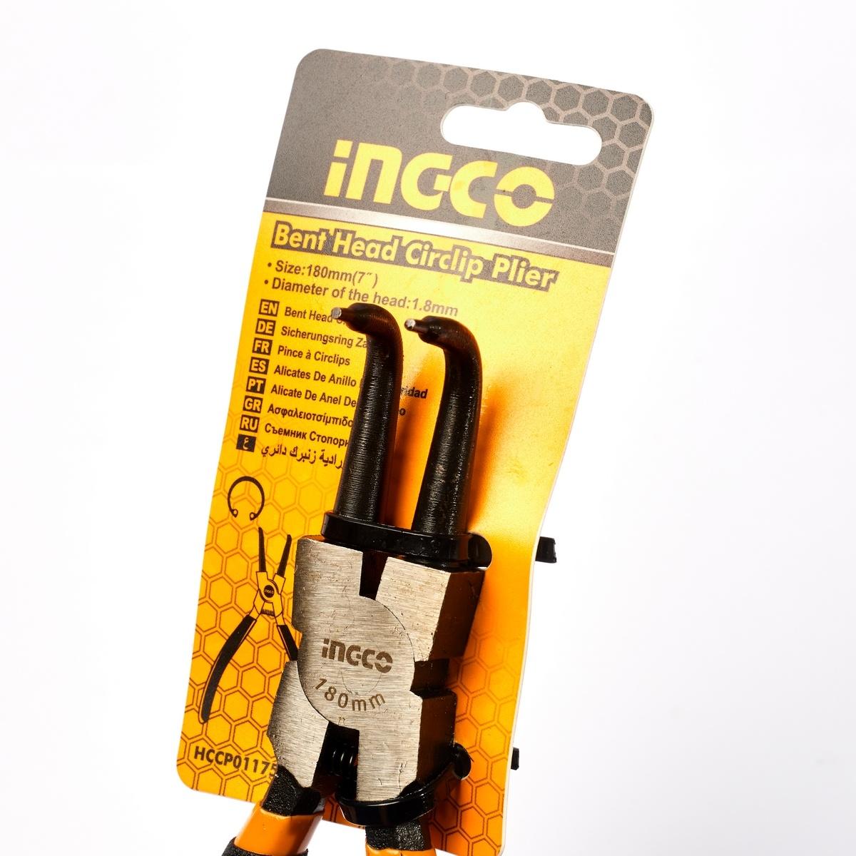 KÌM MỞ PHE VÒNG TRONG MŨI CONG 7&quot; INGCO HCCP011752 - HÀNG CHÍNH HÃNG
