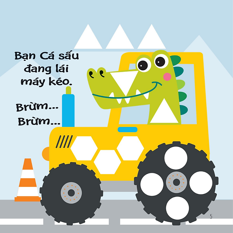 Sách Hình Dán Ngộ Nghĩnh - Phát Triển Khả Năng Quan Sát