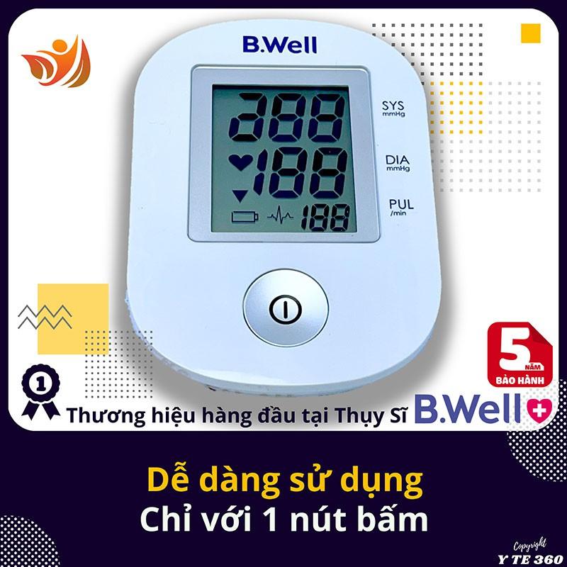 Máy Đo Huyết Áp Điện Tử Bắp Tay B Well PRO 33 | Sản Xuất Tại Thụy Sĩ