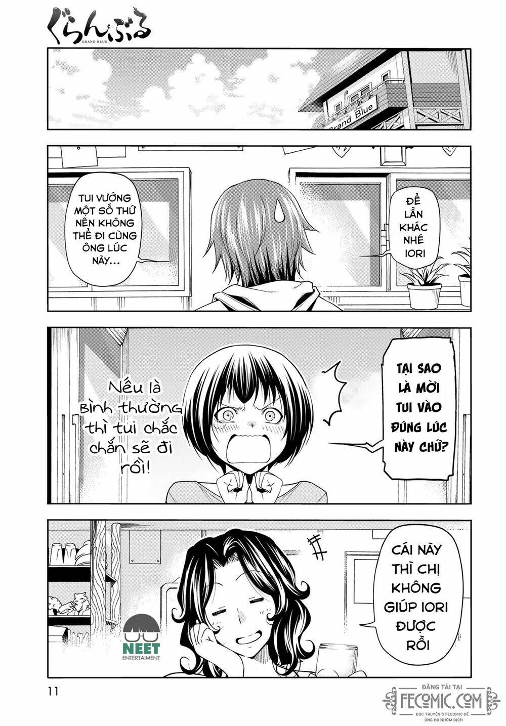 Cô Gái Thích Lặn - Grand Blue Chapter 78 - Trang 9