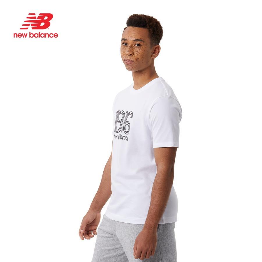 Áo thun thời trang nam New Balance APP LIFESTYLE T-SHIRT M WHITE - MT23906WT (form quốc tế)