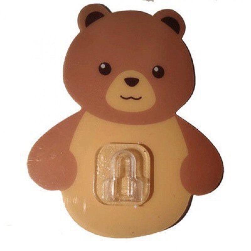 Cốc Gấu Dán Tường Để Bàn Chải. Kem Đánh Răng Cute