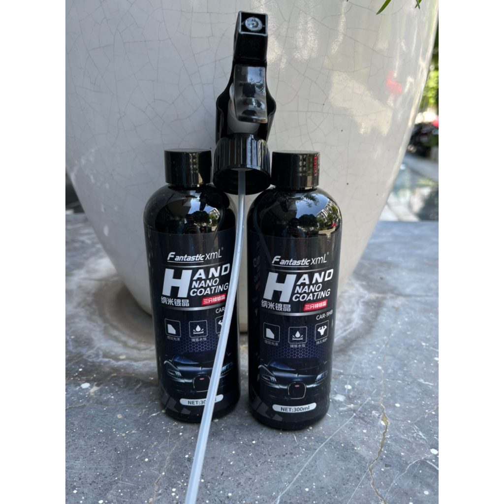 Chai Xịt Nano Phủ Bóng Sơn, Chống Bám Nước Xe Ô Tô Xe Máy - Xịt Bảo Vệ Sơn Xe XML FANTASTIC - Có Tặng Kèm Khăn