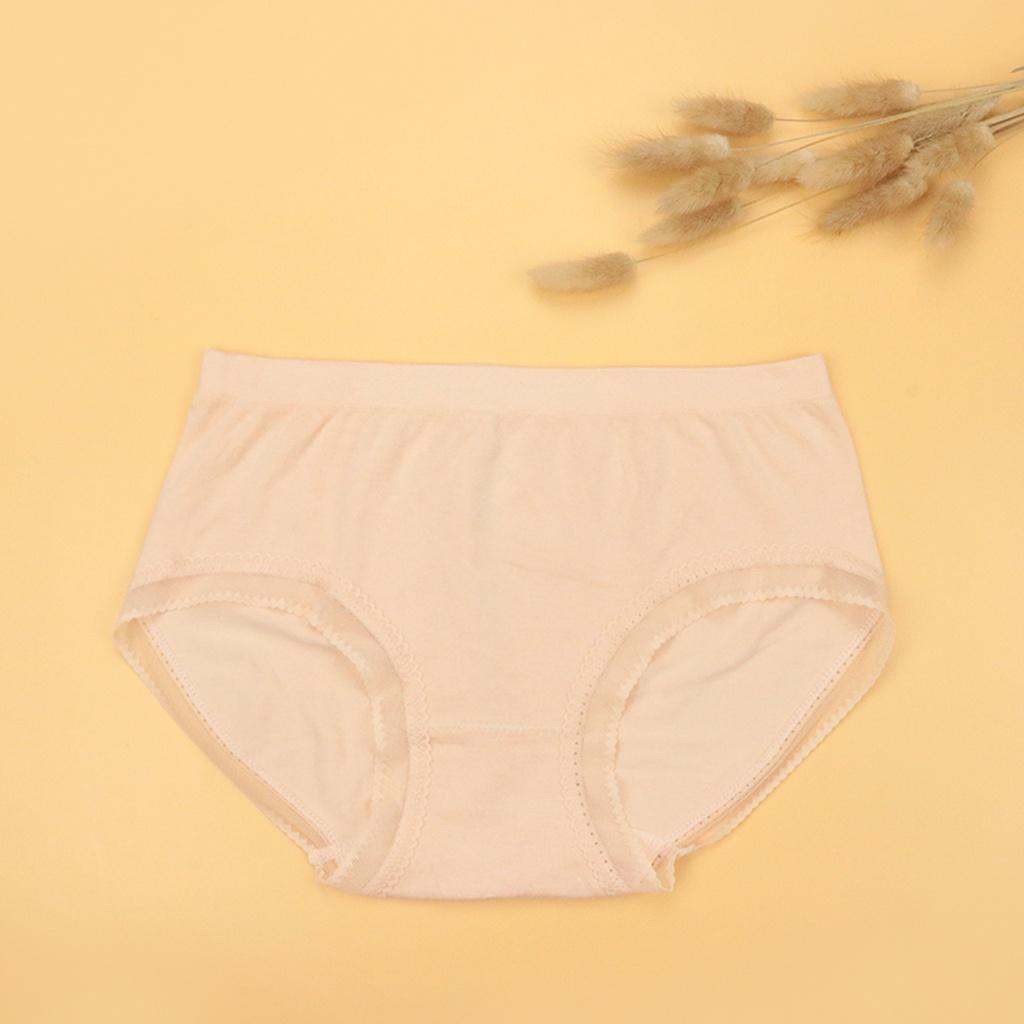 Quần Lót Nữ Lưng Cao Không Đường May LUPERI SP755 Sợi Dệt Liền Co Giãn Mềm Mại Mát Mịn Dành Cho Người Béo Vòng Mông To