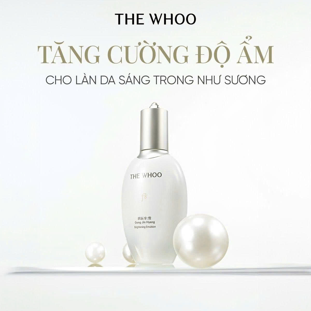 Sữa Dưỡng Ẩm Trắng Da Whoo Gongjinhyang Brightening Emultion 110ml