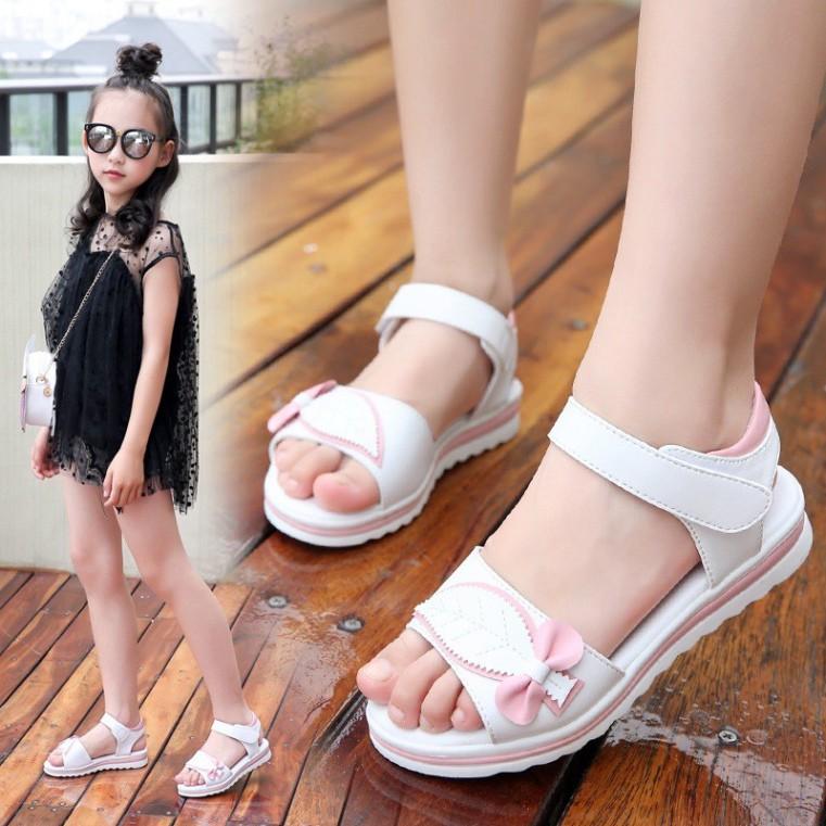 Dép sandal cho bé gái siêu nhẹ cho bé từ 4-11 tuổi