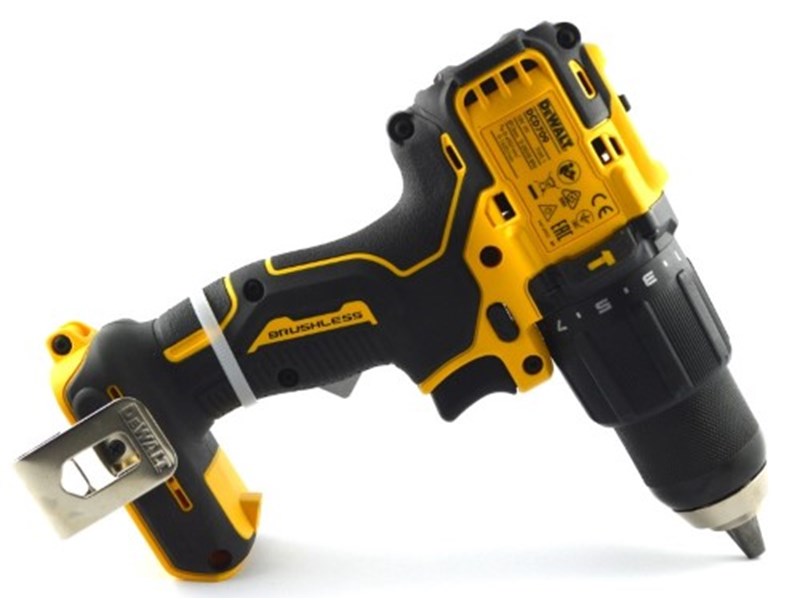 THÂN MÁY KHOAN PIN 18V-20V 3 CHỨC NĂNG KHÔNG CHỖI THAN HIỆU DEWALT DCD709N-XE HÀNG MỚI 100% CHÍNH HÃNG NHẬP KHẨU ÚC