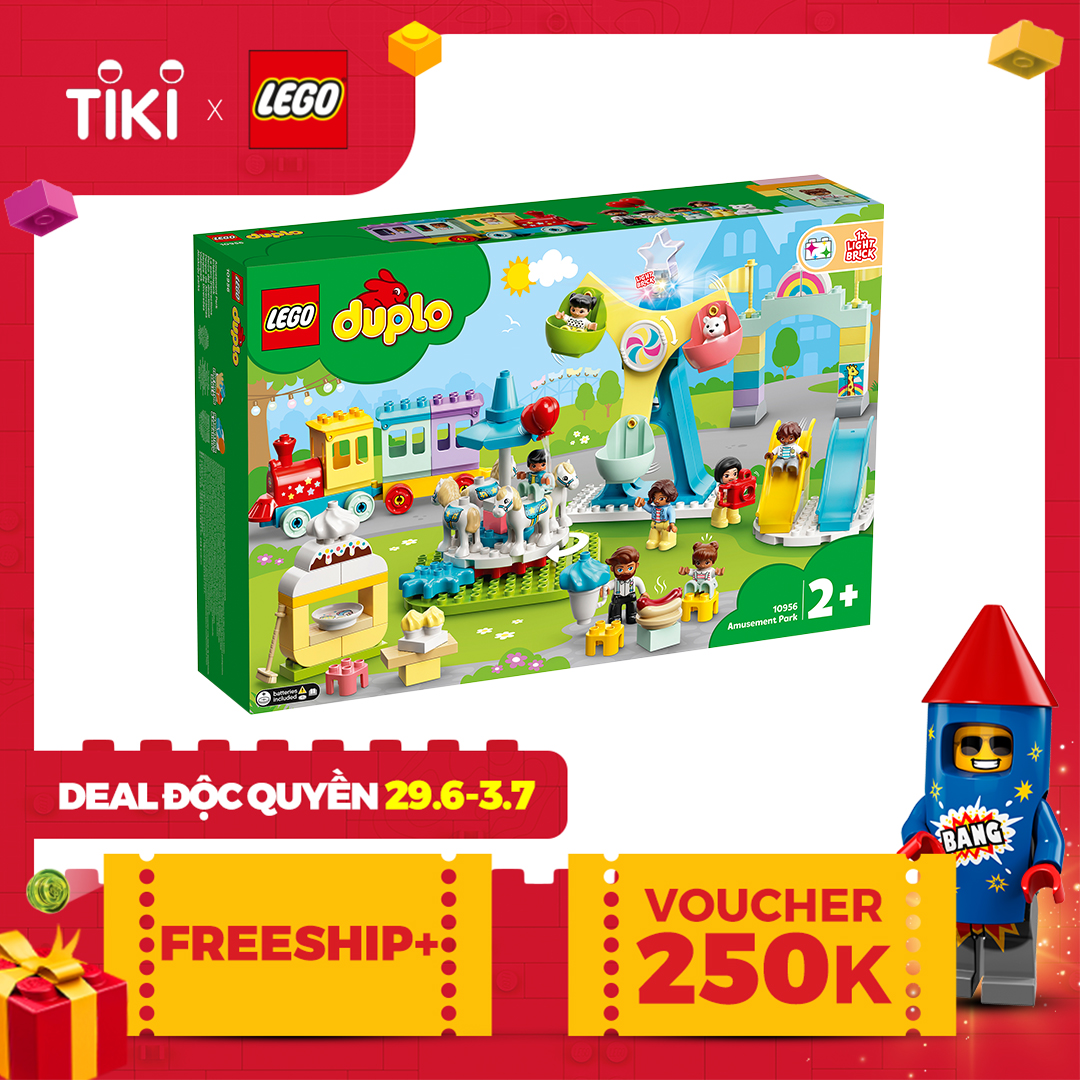 LEGO DUPLO 10956 Công viên giải trí của bé (95 chi tiết)