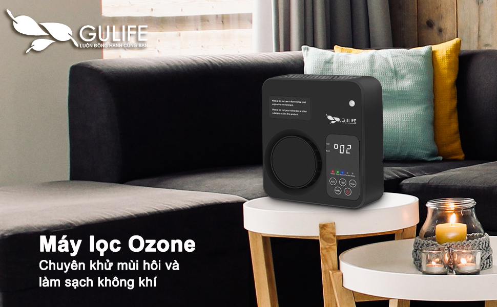 Máy Lọc Không Khí Tạo Ozone Gulife GML-38Oz Hàng Chính Hãng - Kèm Bộ Quà Tặng Cao Cấp