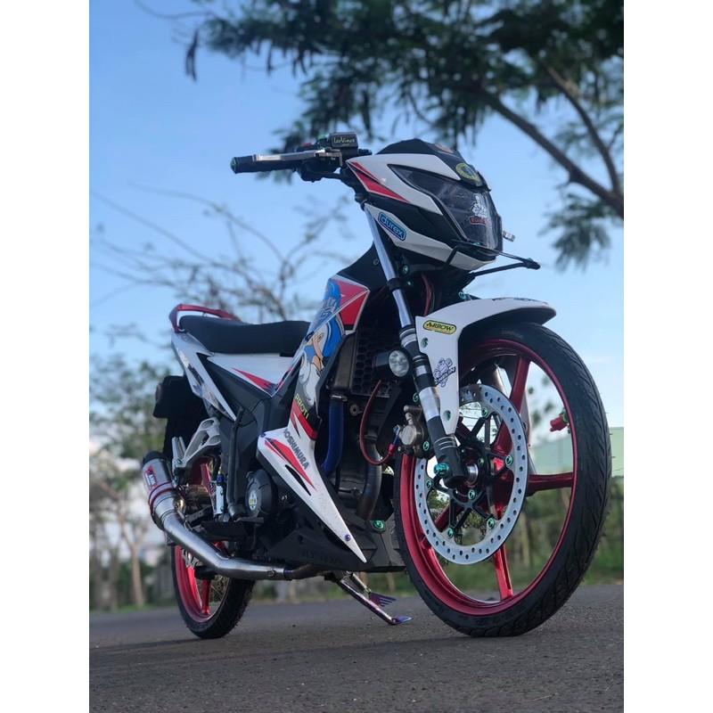 Côn thắng nhôm bạc CNC lắp Winner V1, Winner X, Exciter150, Sonic