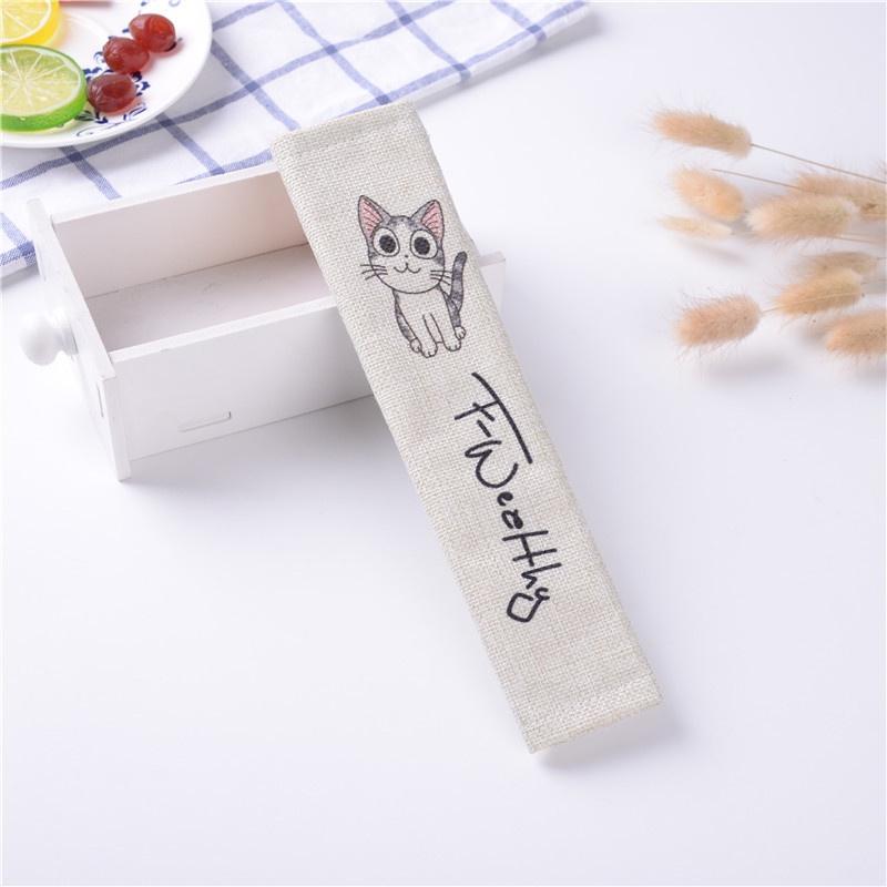 Vỏ Bọc Dây Đai An Toàn Xe Hơi Bằng Cotton Lanh In Họa Tiết Hoạt Hình Dễ Thương