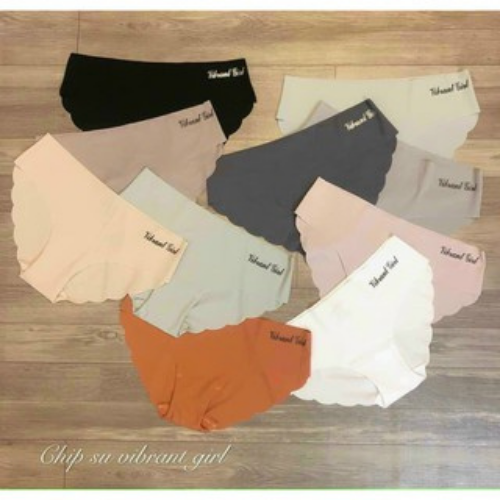 Quần lót nữ su lượn không đường may mát lạnh không viền, Free size
