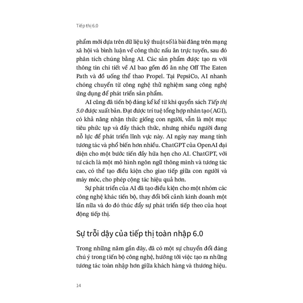 Tiếp Thị 6.0 - Tương Lai Là Toàn Nhập - Bản Quyền