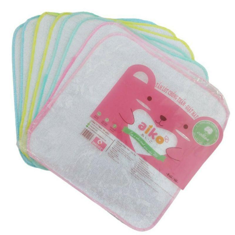 Gói 8 tấm lót chống thấm Aiko cho bé Sơ sinh - 30x30cm