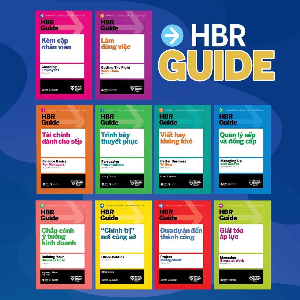 Sách - HBR Guide 2021: Bí Kíp Kinh Doanh từ Harvard Business Review ( bộ 10 cuốn )