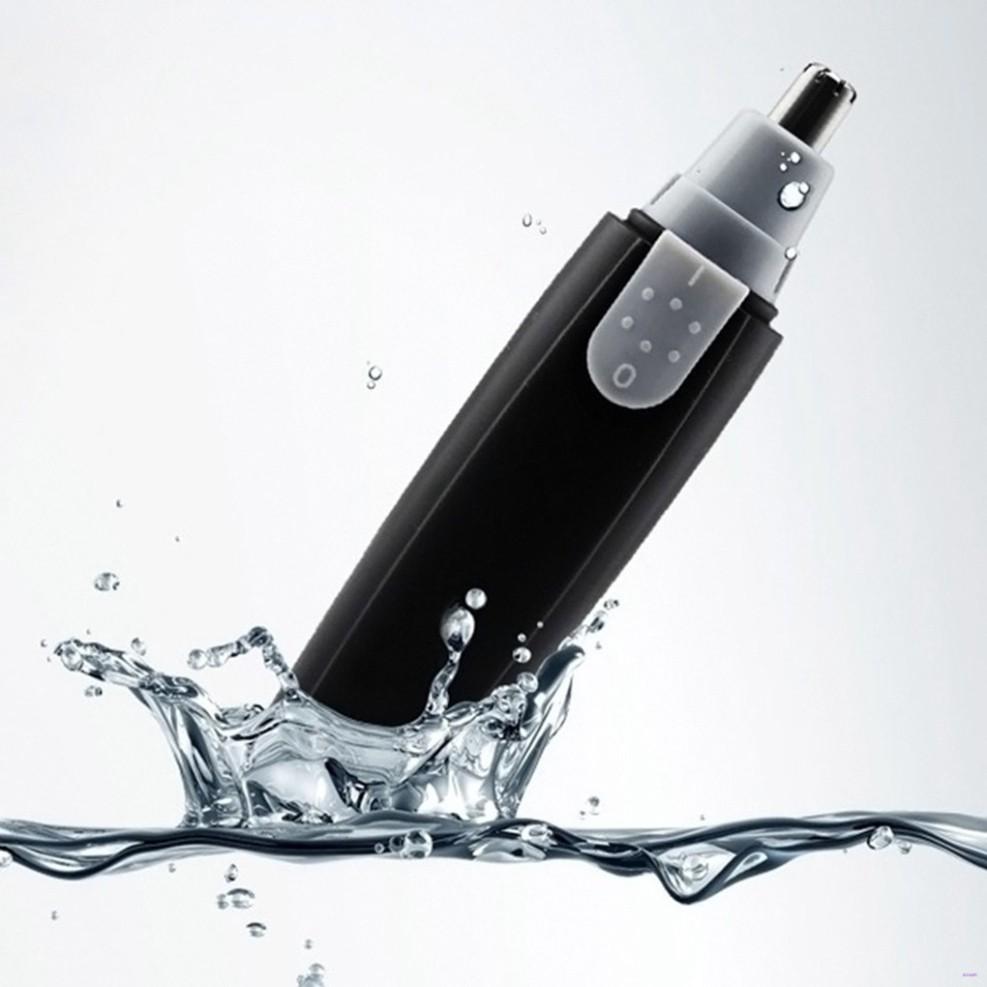 Máy tỉa lông mũi mini cầm tay tiện lợi chất lượng cao Máy tỉa lông mũi/ tai/ râu khô & ướt