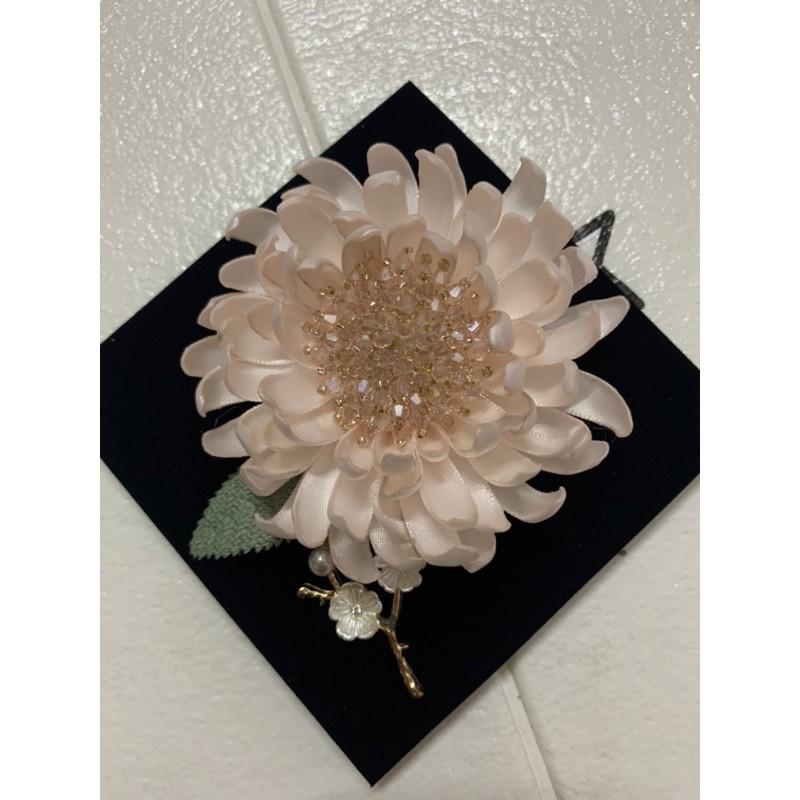 Hoa cài áo handmade kèm hộp