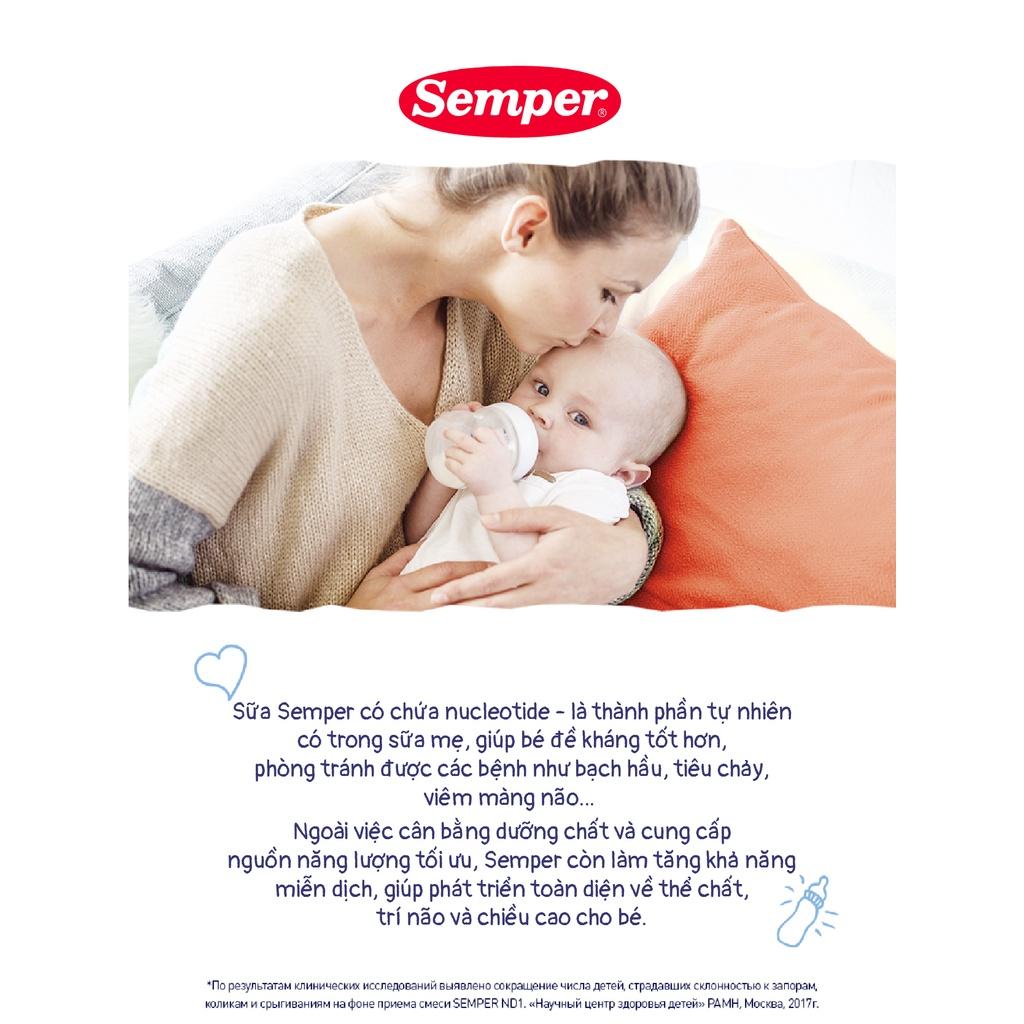 Combo 4 Sữa bột công thức Semper Nutradefense Baby 2 400g/hộp