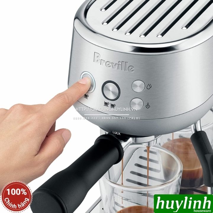 Máy pha cà phê Breville Bambino 450 - thương hiệu Úc - Hàng chính hãng Breville Việt Nam