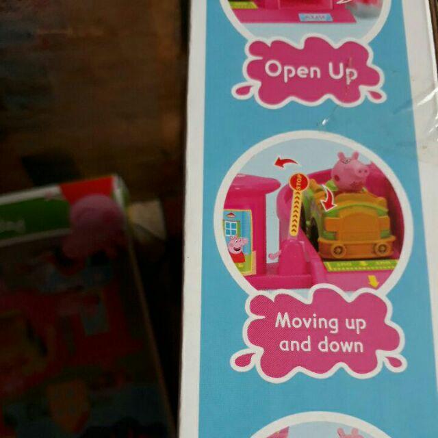 Bộ bãi đỗ xe Peppa pig 378