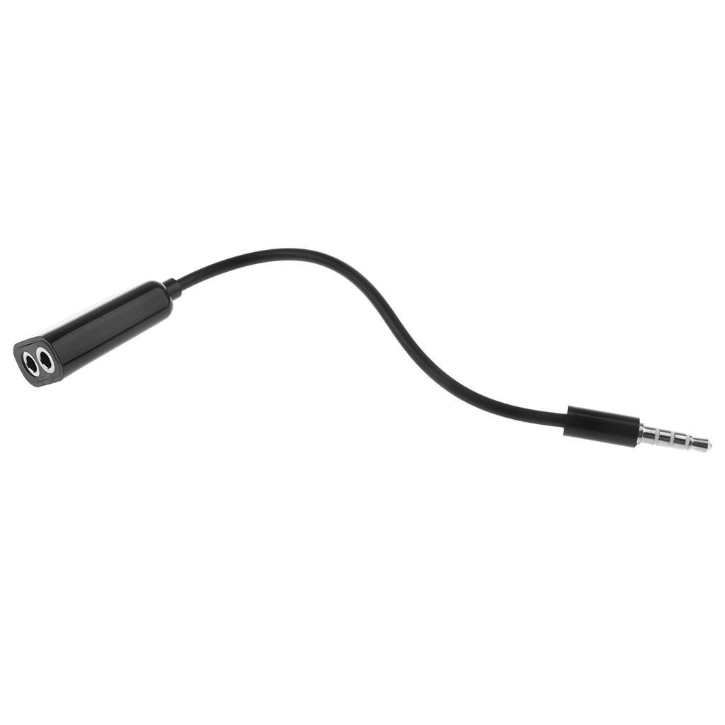 2pc 3.5mm Audio Splitter Adapter Stereo Audio Splitter Cable for Speaker and Headphone for Smartphone Tablets Laptops