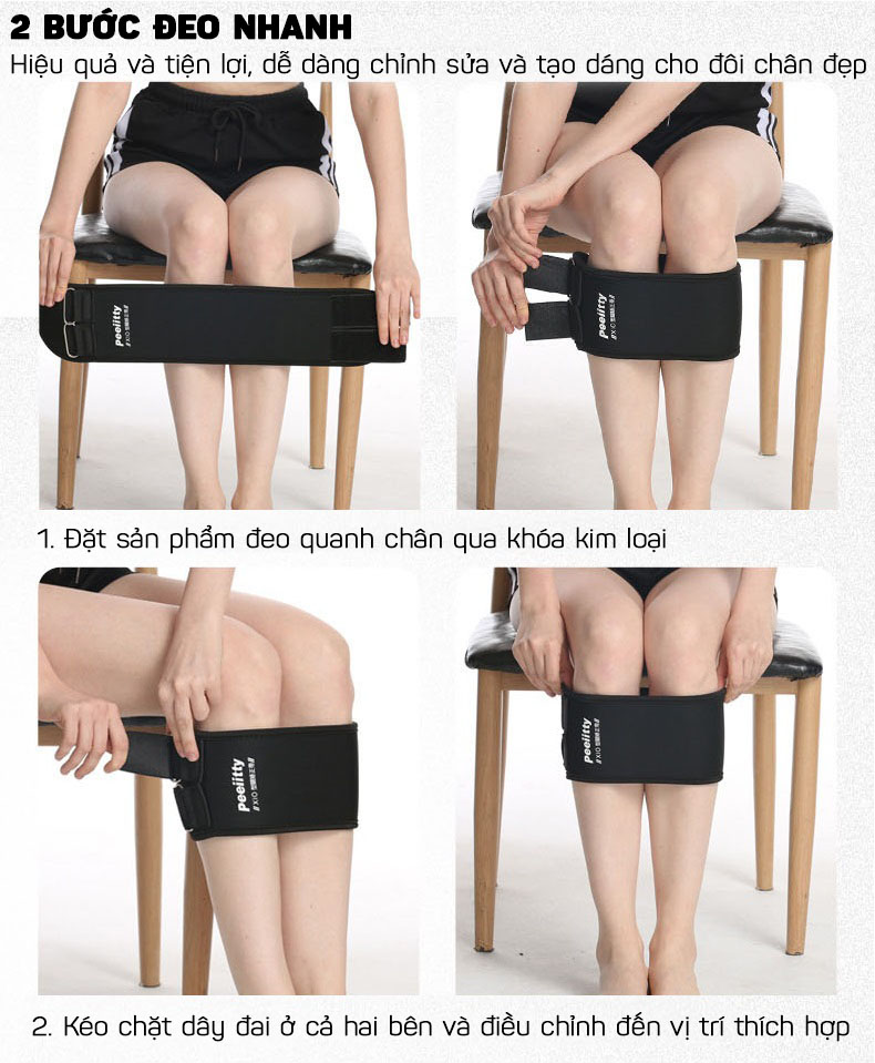 Đai Chỉnh Hình Thằng Chân Vòng Kiềng Pretty Freesize- Hàng Nhập Khẩu