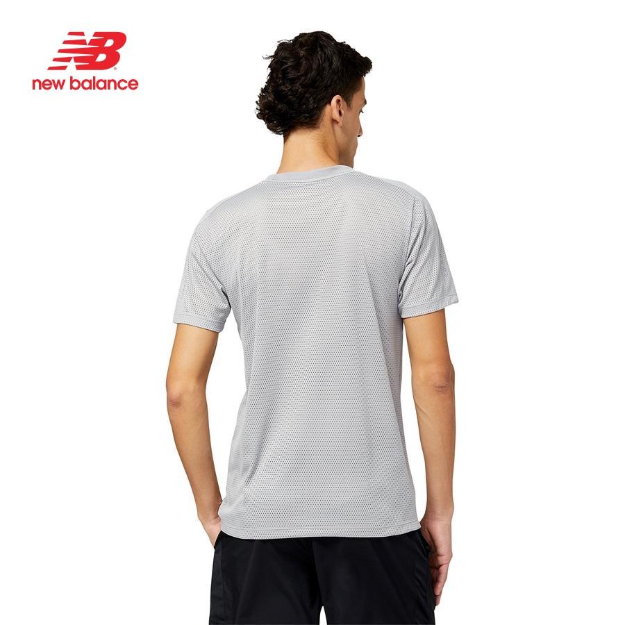 Áo thun thể thao nam New Balance APP RUNNING T-SHIRT M ATHGRYHT - MT23207AGT (form quốc tế)